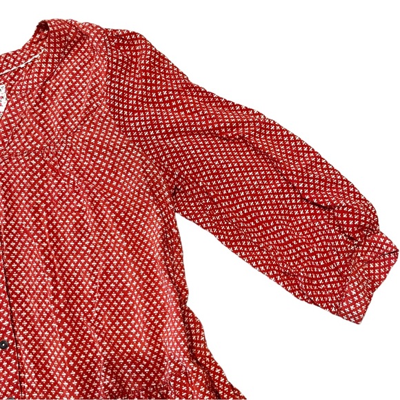 Anthropologie - Holding Horses Tunic Blouse with bubble sleeves - Picture 7 of 7